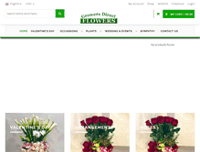 Tablet Screenshot of growersdirectflowers.com